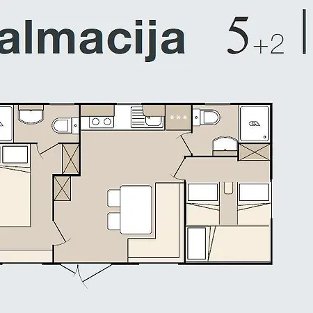 Holiday home Mobile Heaven Biograd *